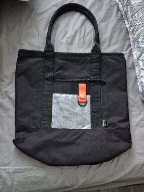 Codura Tote Bag with Orange Accent. New Without Tags